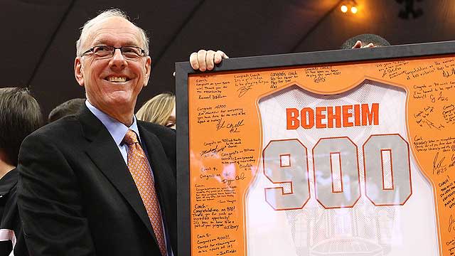 Jim Boeheim joins the 900 club