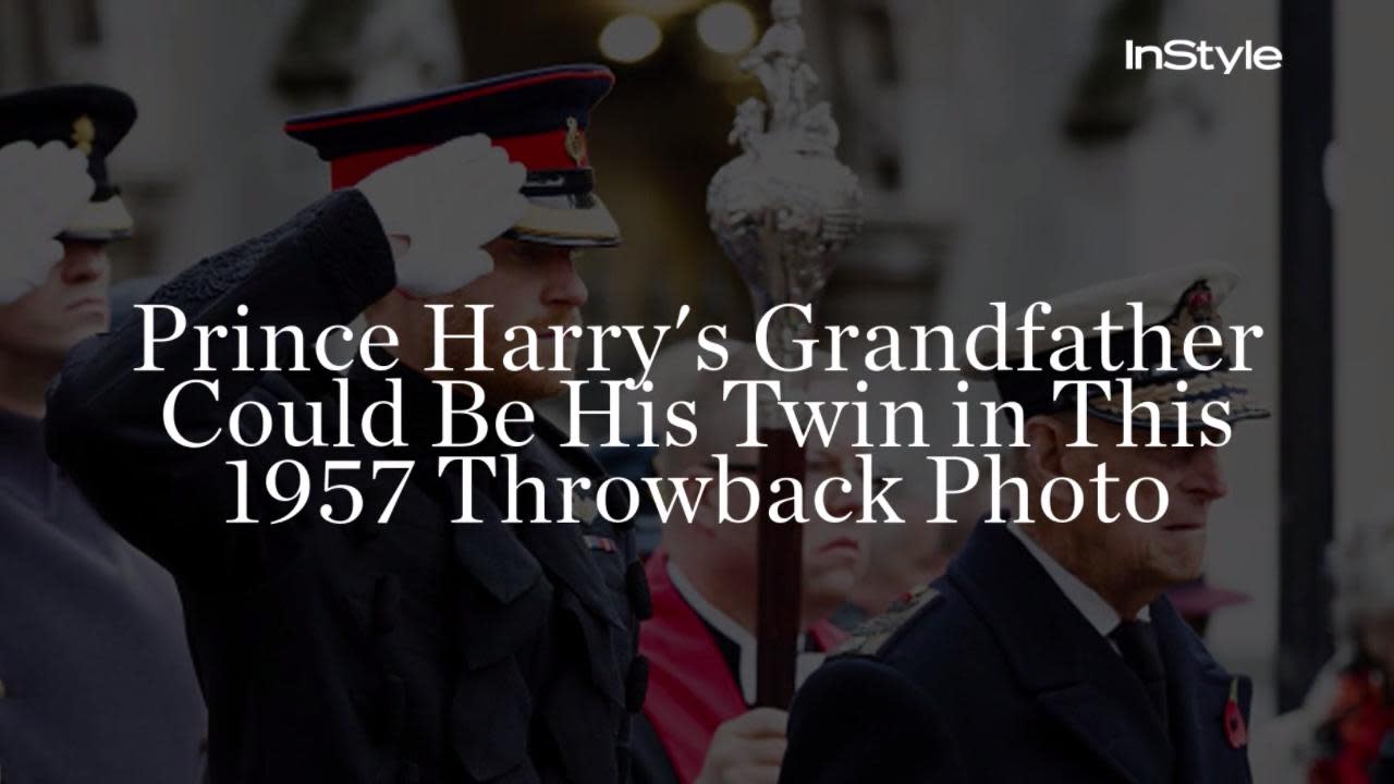 Prince Harry's Grandfather Could Be His Twin in This 1957 ...
