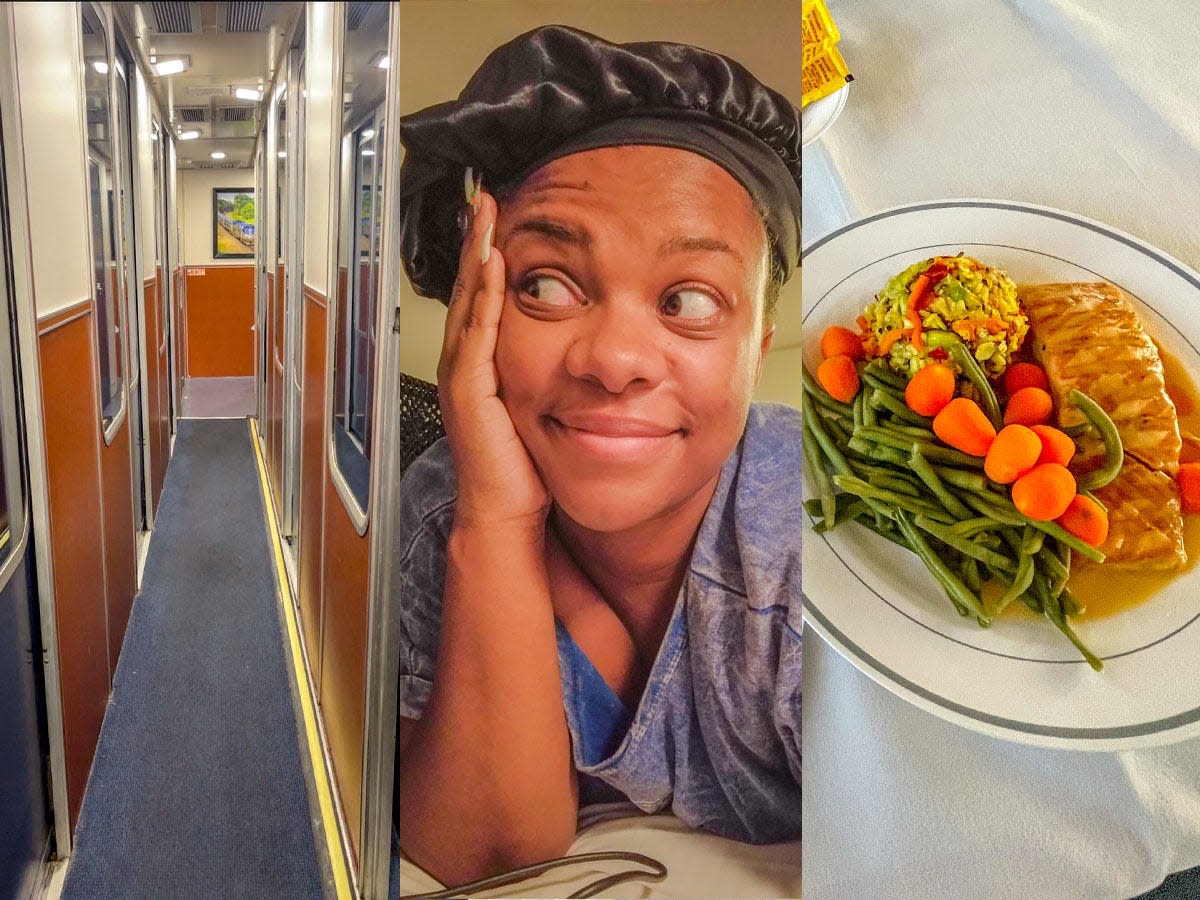 My sister and I squeezed into Amtrak's $600 roomette for 35 hours. Look inside o..
