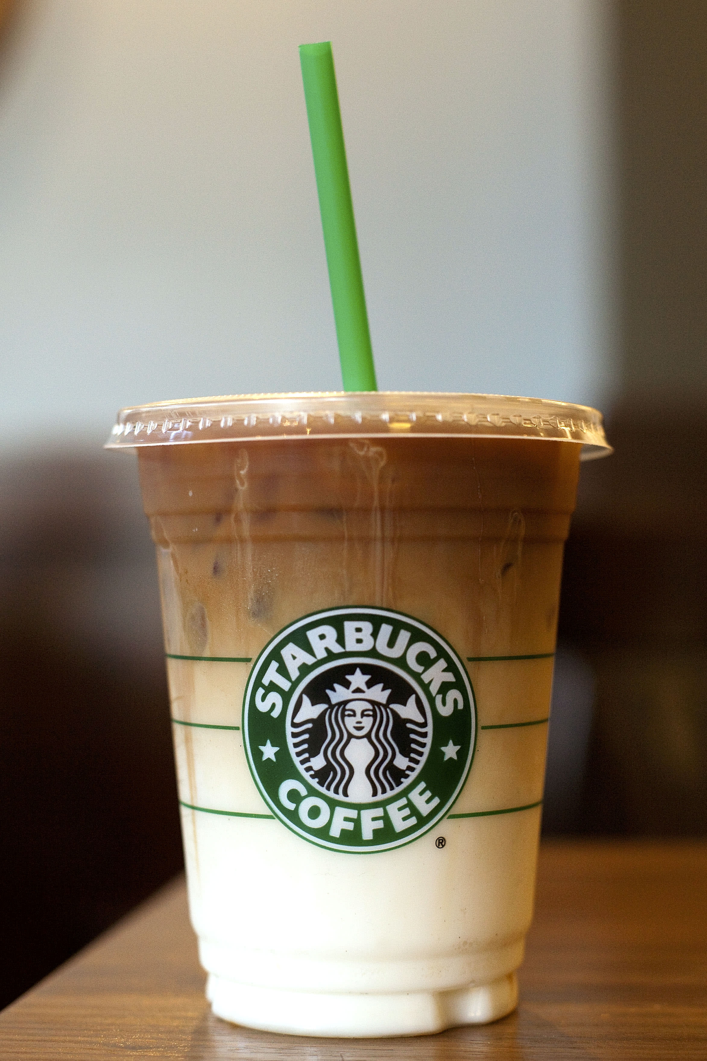 Iced coffee from starbucks