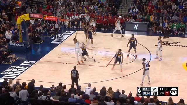 Christian Wood with a 2-pointer vs the Denver Nuggets