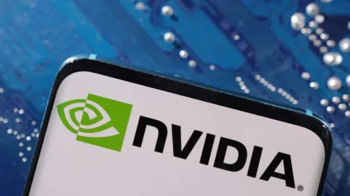 Traders are pricing in a big move for Nvidia’s shares after the chipmaker reports earnings on Wednesday, though expectations for volatility are more muted than in the past, U.S. options markets show.  Nvidia's options are primed for an 8.7% swing in either direction by Friday, according to data from options analytics firm Trade Alert.  While massive by most measures, that implied move would fall far short of the 16.4% jump Nvidia’s shares notched after the company’s most recent quarterly earnings report.