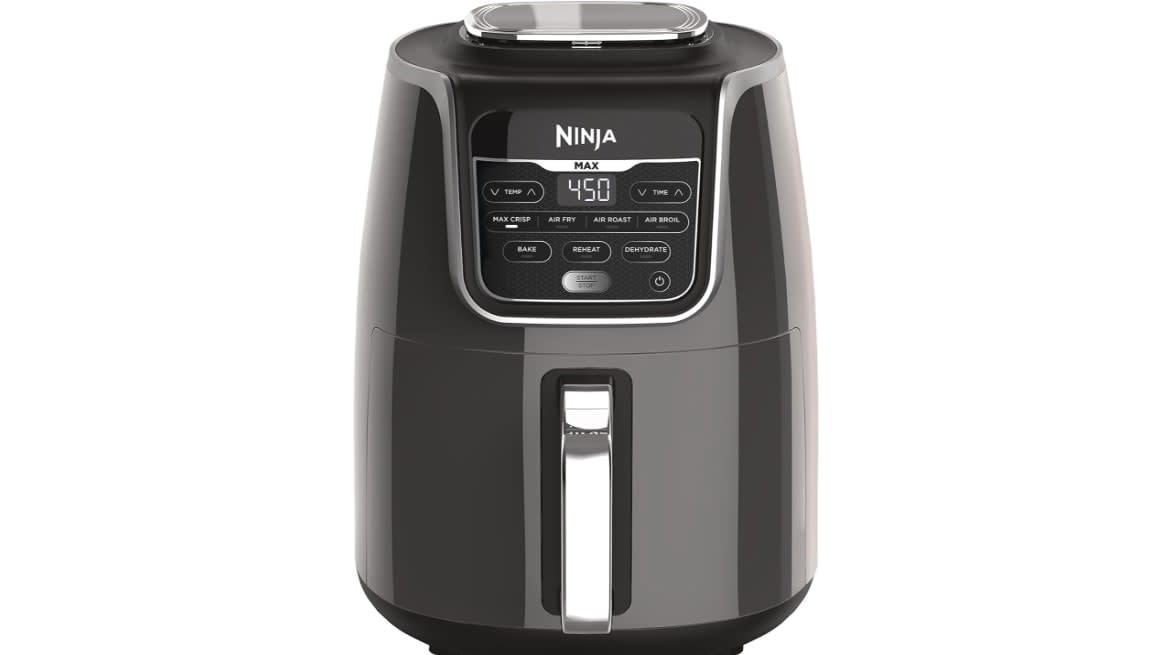 California AS-IS Ninja EZ View Air Fryer Max XL 5.5 Qt. Capacity