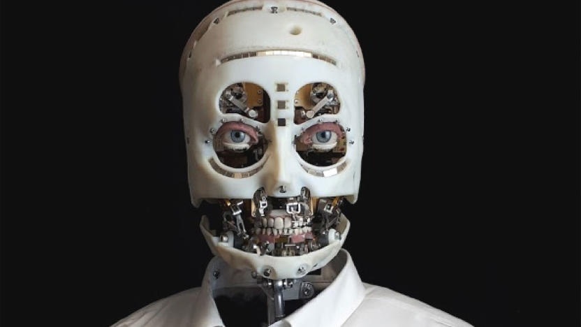 Disney Research realistic human gaze robot