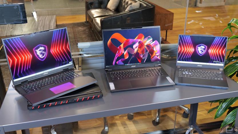 The Titan 18 HX, Raider 18 HX and Stealth 18 AI Studio headlined MSI's new gaming laptops for 2024. 