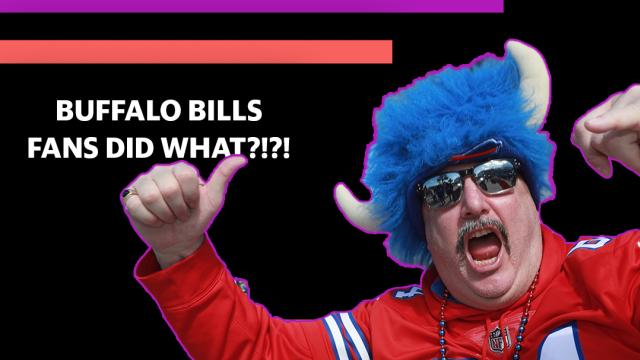 The Rush:  Buffalo Bills fans did what?!?!