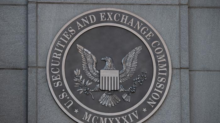 The headquarters of the US Securities and Exchange Commission (SEC) is seen in Washington, DC, January 28, 2021. - An epic battle is unfolding on Wall Street, with a cast of characters clashing over the fate of GameStop, a struggling chain of video game retail stores. Late January 27, 2021, the Securities and Exchange Commission said it was monitoring the activity. (Photo by SAUL LOEB / AFP) (Photo by SAUL LOEB/AFP via Getty Images)