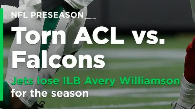 Jets ILB Avery Williamson out for season with torn ACL