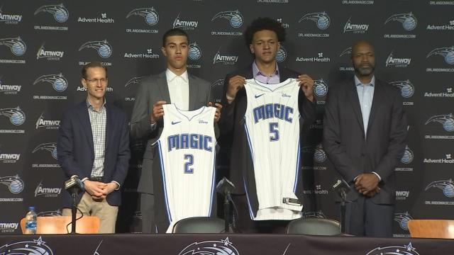 VIDEO: Orlando Magic officially introduce Paolo Banchero