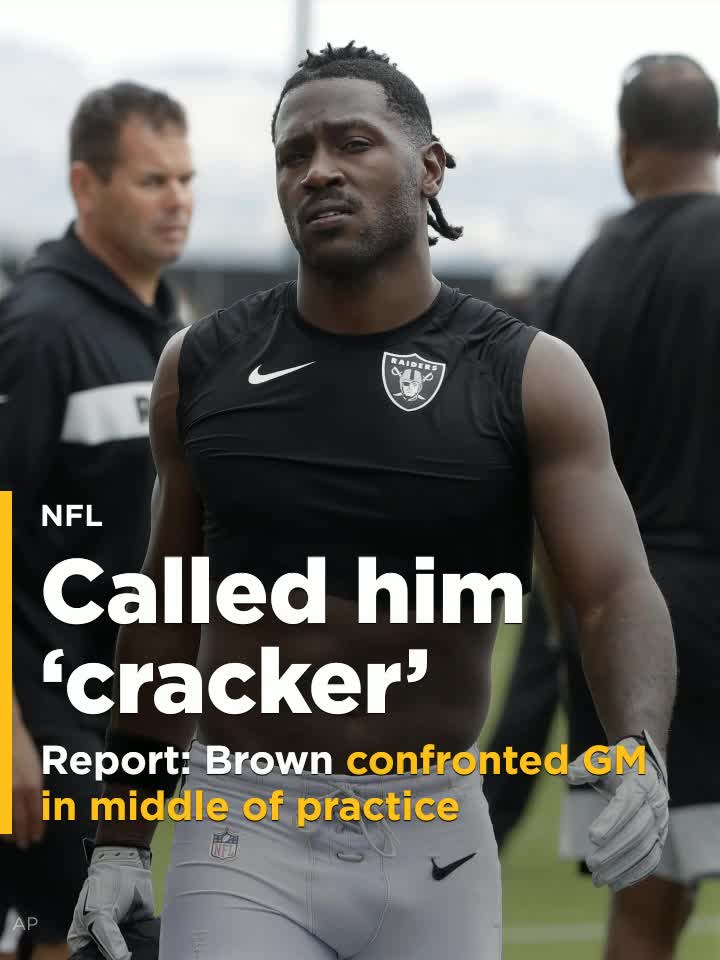 Report: Antonio Brown confronted Mike Mayock in middle of practice, called  him 'cracker'