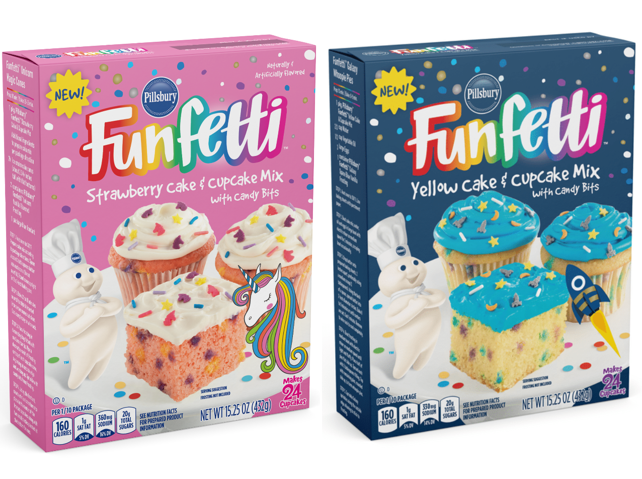 Pillsbury Just Launched Its First New Funfetti Cake Mixes In 30 Years