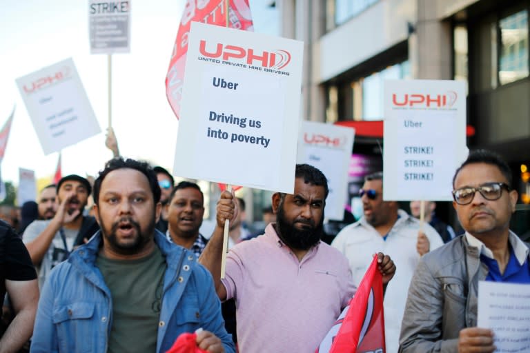 UK top court to rule on Uber drivers' status