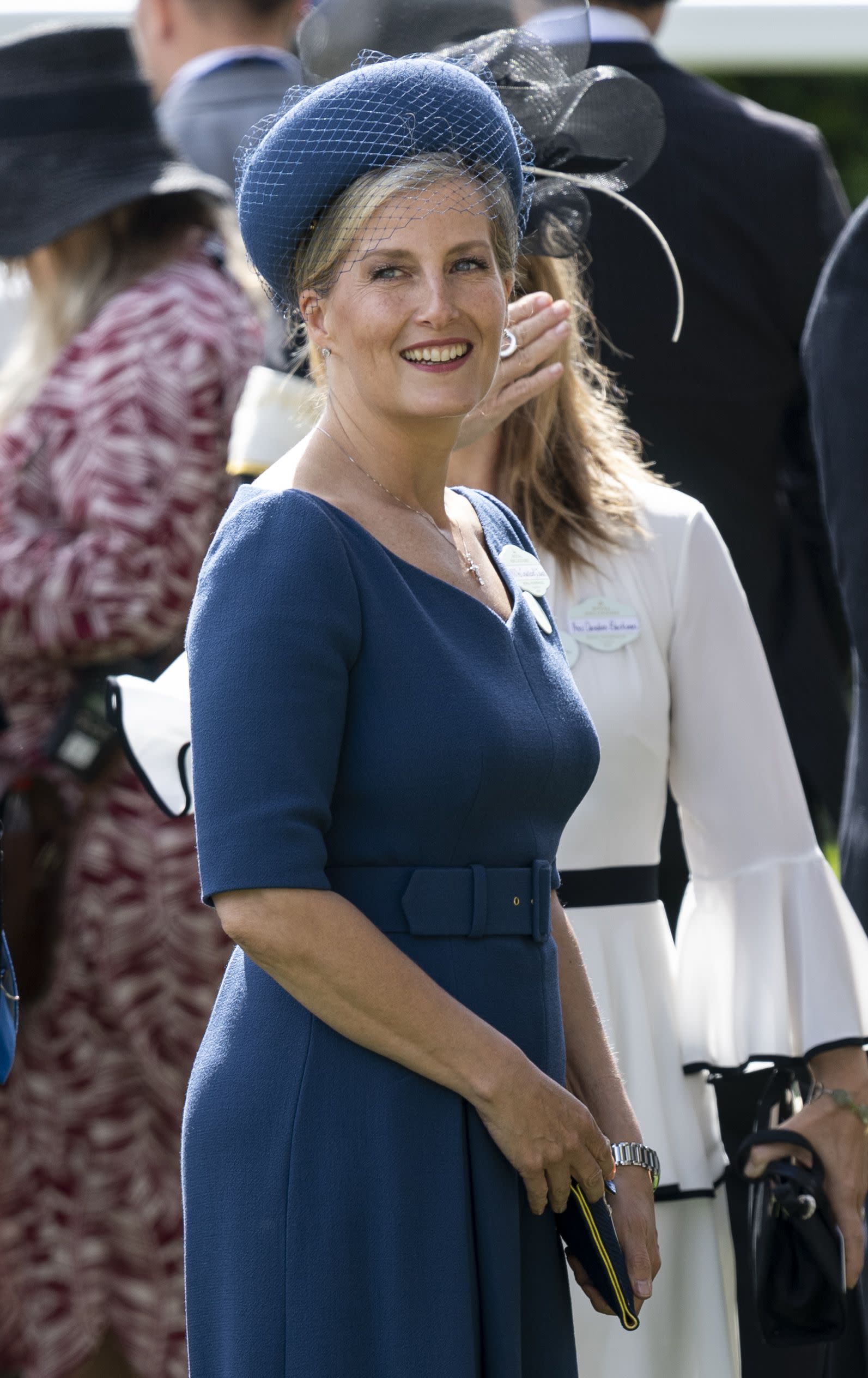 Sophie, Countess of Wessex Chose a Navy Jumpsuit for Ladies' Day at Ascot