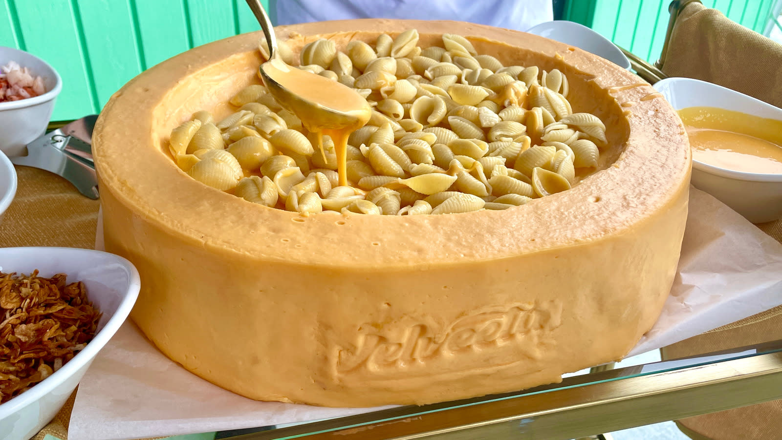 WheelVeeta — The Velveeta Cheese Wheel Pasta Review: The Mac You Love Gets A Gourmet Glow-Up