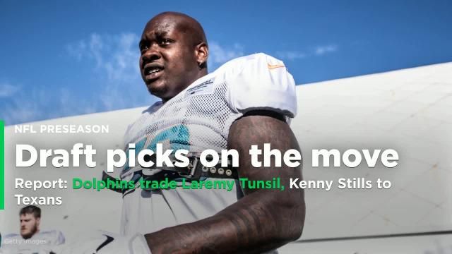 Dolphins reportedly deal LT Laremy Tunsil and WR Kenny Stills to Texans for draft picks