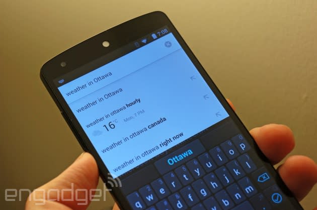 Chrome for Android starts answering your questions in search suggestions