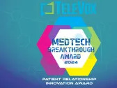 TeleVox Wins “Patient Relationship Innovation Award” in 2024 MedTech Breakthrough Awards Program