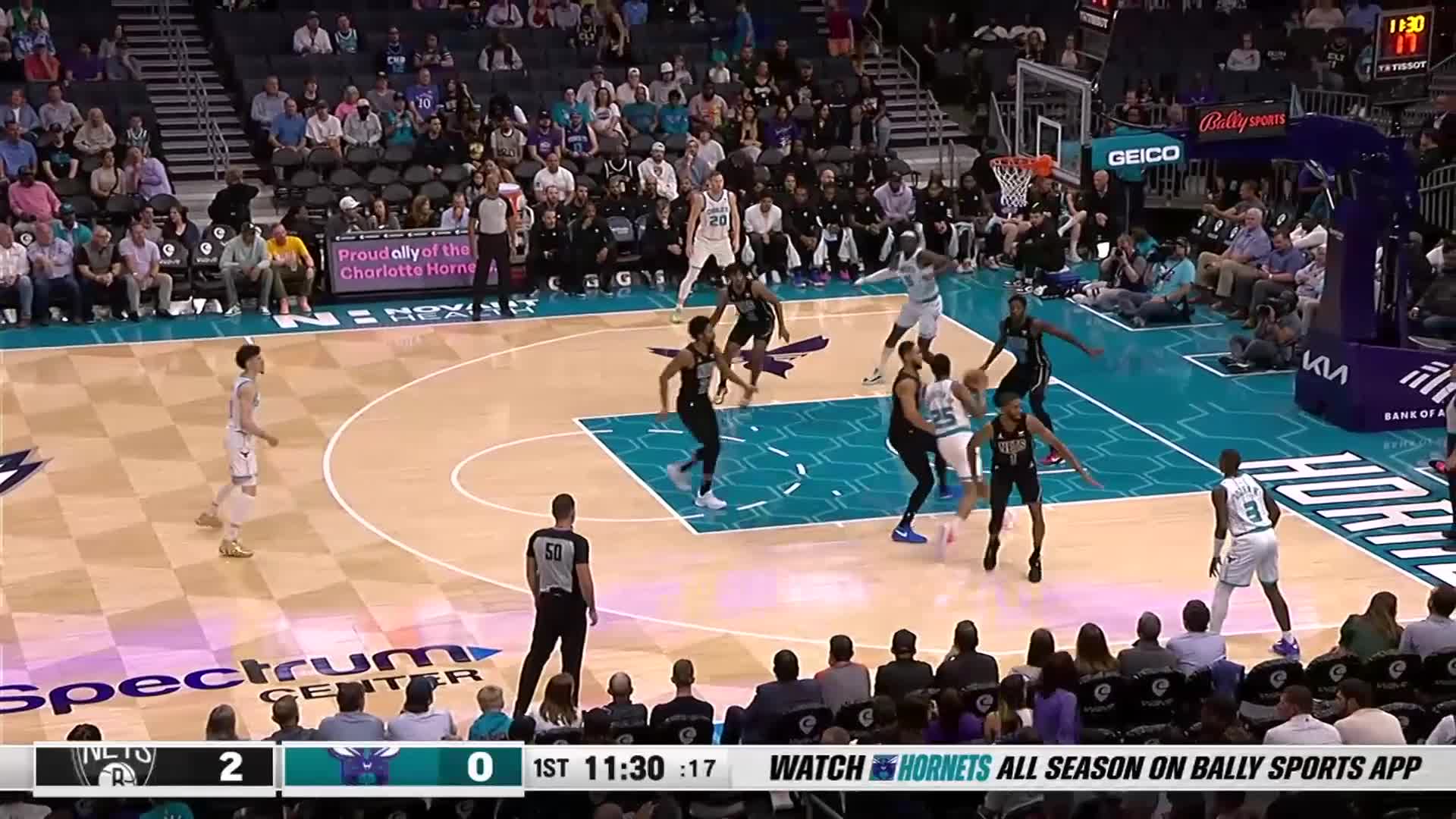 Nets Hornets Game Highlights
