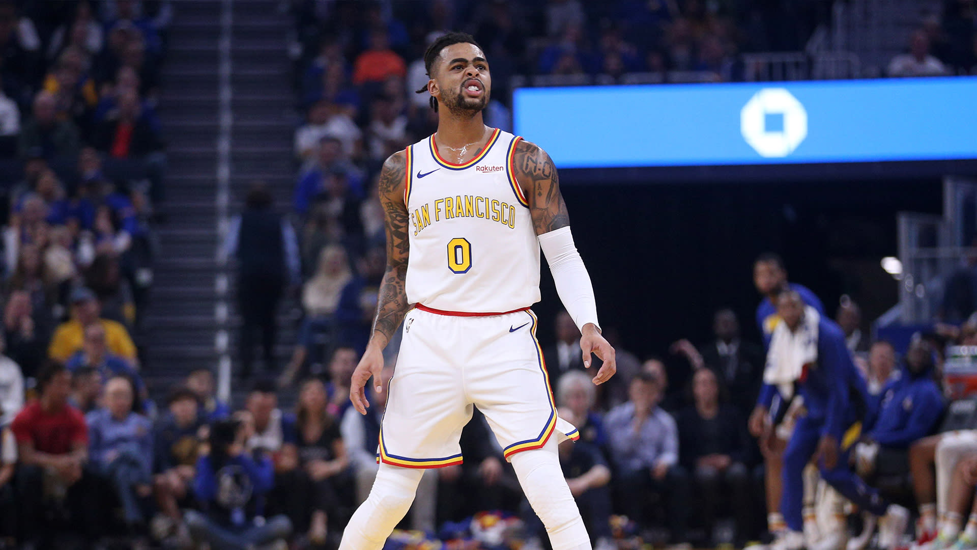 D'Angelo Russell excited to lead young Warriors roster through rocky season