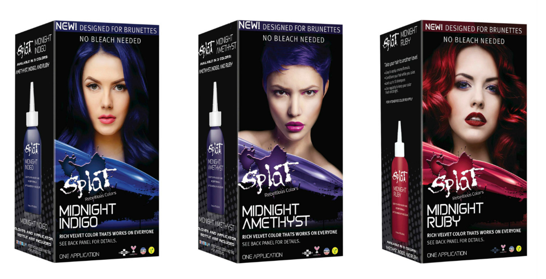 Splat Midnight Gives You Crazy Hair Colors Of Your Dreams Without