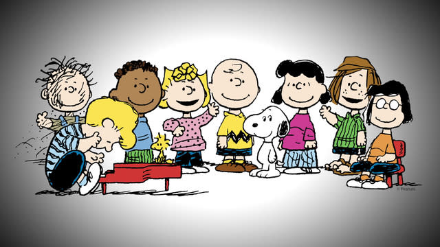 peanuts cartoon characters