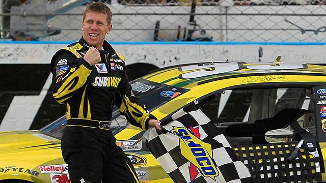 Is Carl Edwards a title contender?