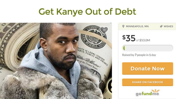 Kanyedebt