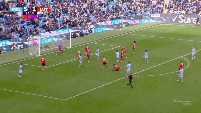 Gvardiol's rocket makes it 5-1 for Manchester City