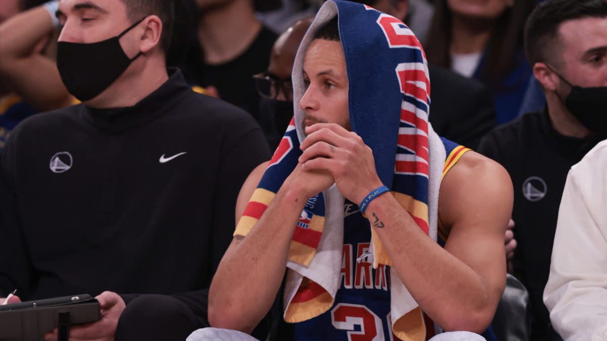 Steph Curry to miss Warriors-Thunder, will be re-evaluated this week