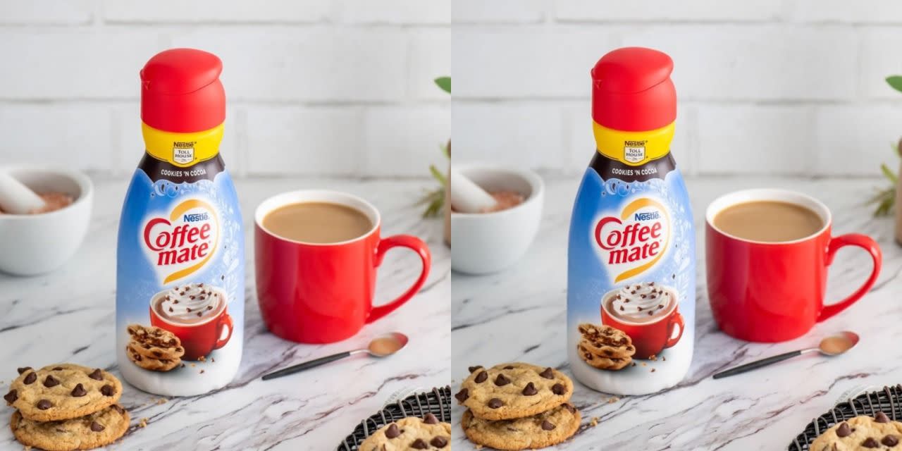 CoffeeMate's New Holiday Coffee Creamer Tastes Like A