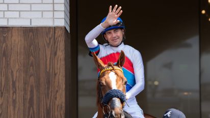 The Courier Journal - Brian Hernandez Jr. won his first race at Churchill Downs 20 years prior to his Kentucky Oaks/Derby combo