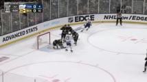 Jeremy Swayman with a Goalie Save vs. Toronto Maple Leafs