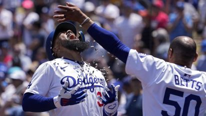  - Teoscar Hernández hit a two-run homer in the sixth, Gavin Stone continued the run of solid Dodgers' starts and Los Angeles beat the Miami Marlins 3-1 on Wednesday to win its sixth straight and