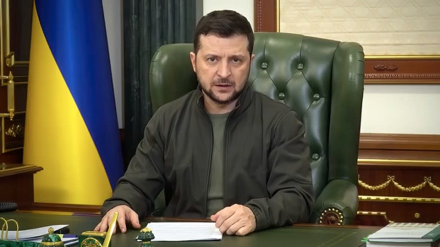 Zelensky: Two Ukrainian generals dismissed for being ‘traitors’