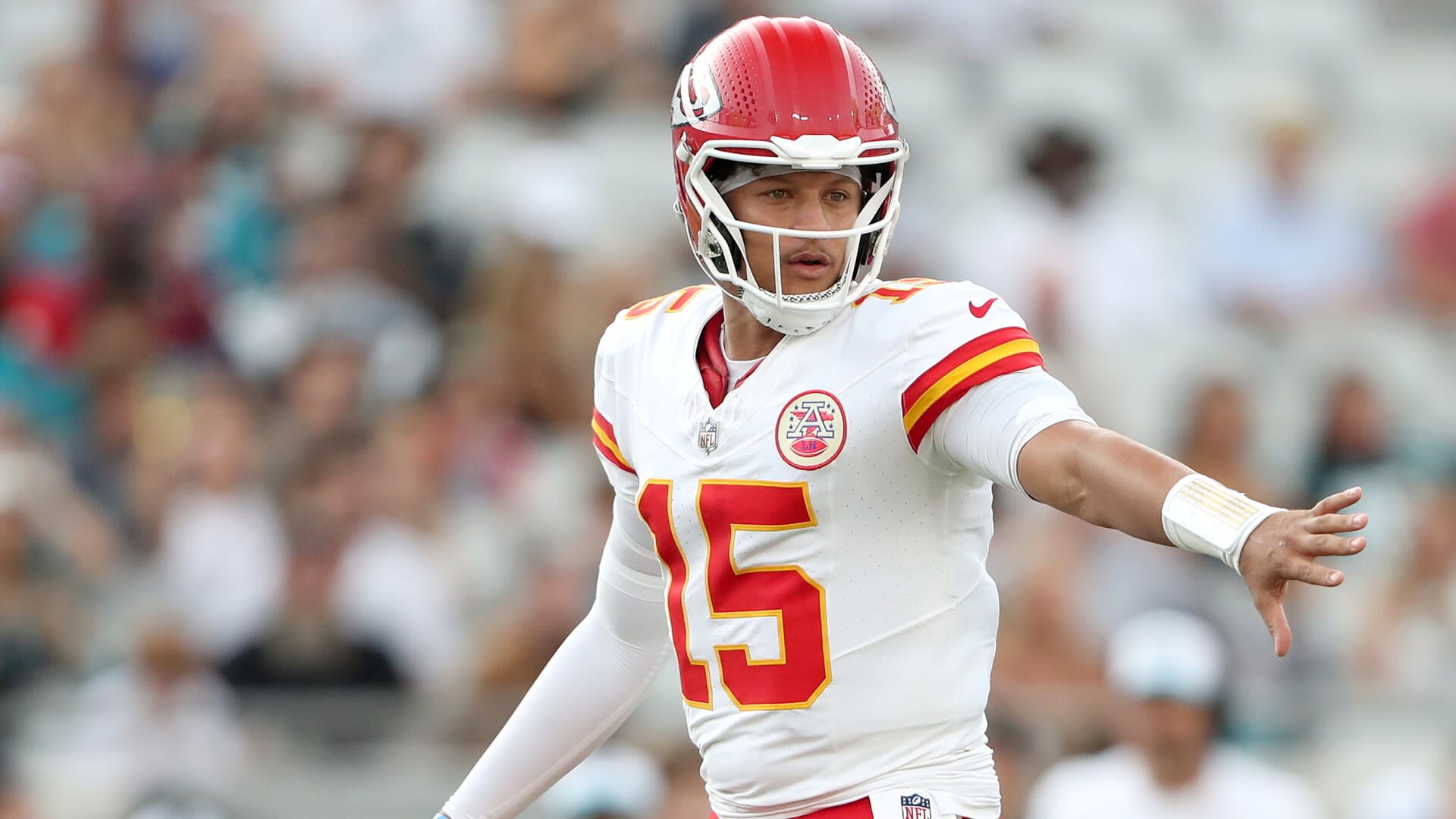 Patrick Mahomes on Hollywood Brown: Tough to lose that talent, understanding of what I want