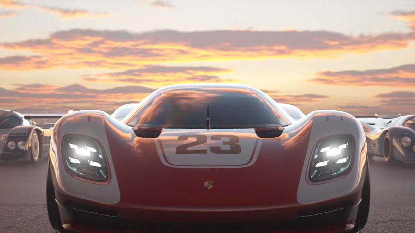 Porsche racer in 'Gran Turismo 7' for PS5