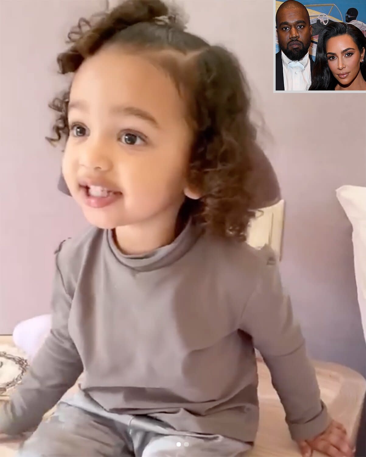 Kim Kardashian Shares Adorable Clip of Daughter Chicago, 2, Singing ...