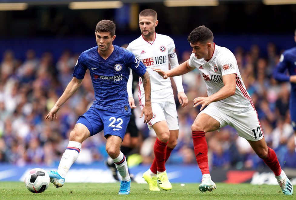 Chelsea reveal Pulisic suffered injury setback