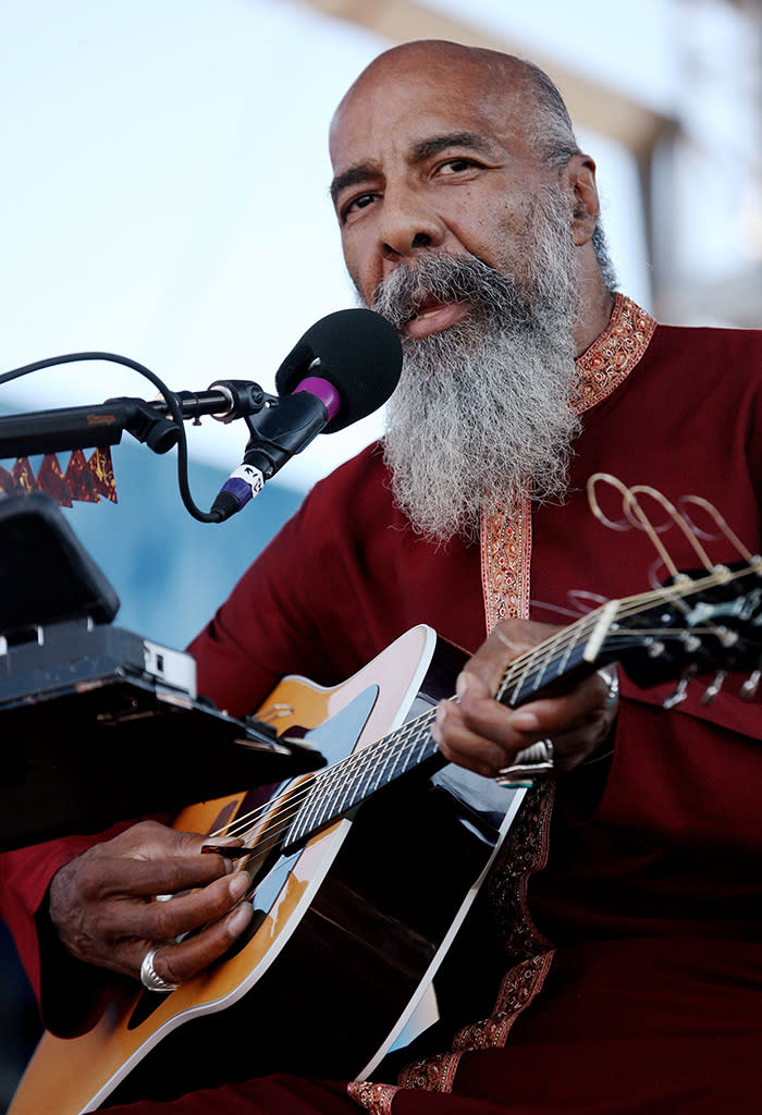 NEWPORT, RI - AUGUST 01: Richie Havens performs during Day 3 of the Newport...