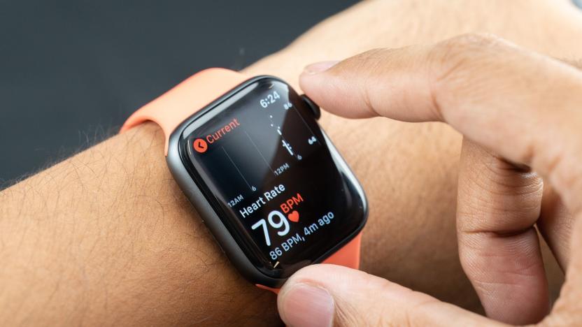 Apple Watch heart rate