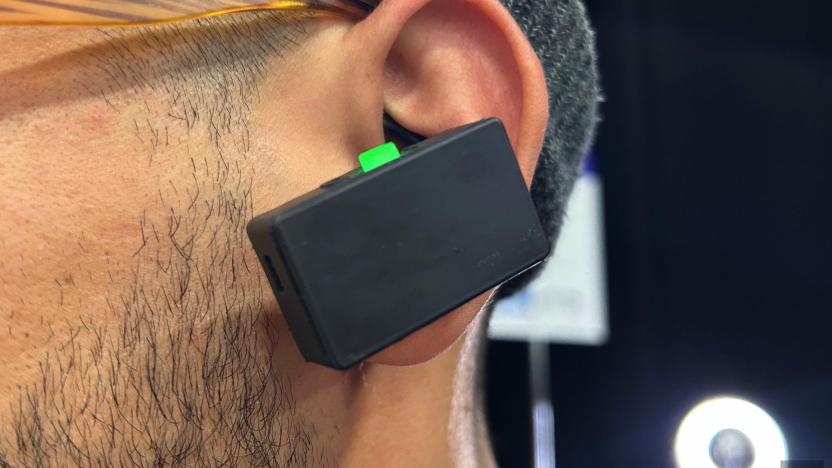 Wisear neural earbuds prototype