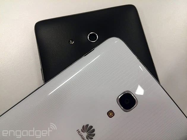 Huawei Ascend Mate 2 snapped with its predecessor, said to keep 720p panel