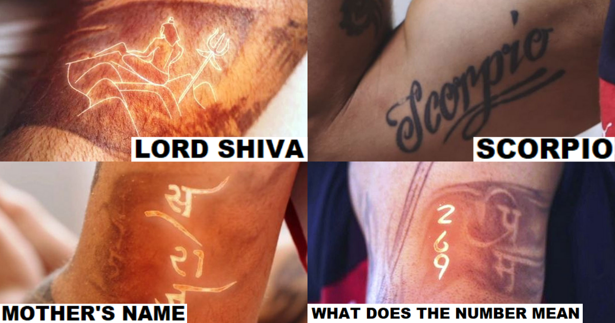 Virat Kohli S 11 Tattoos Here S What They Mean And How They Look