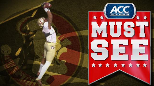 Florida State's Kelvin Benjamin Soars For Touchdown Grab | ACC Must See Moment