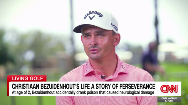 The emotional background to Christiaan Bezuidenhout’s golf career