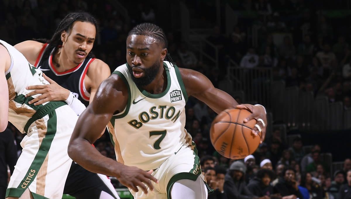 Jaylen Brown reaches historic scoring milestone for Celtics