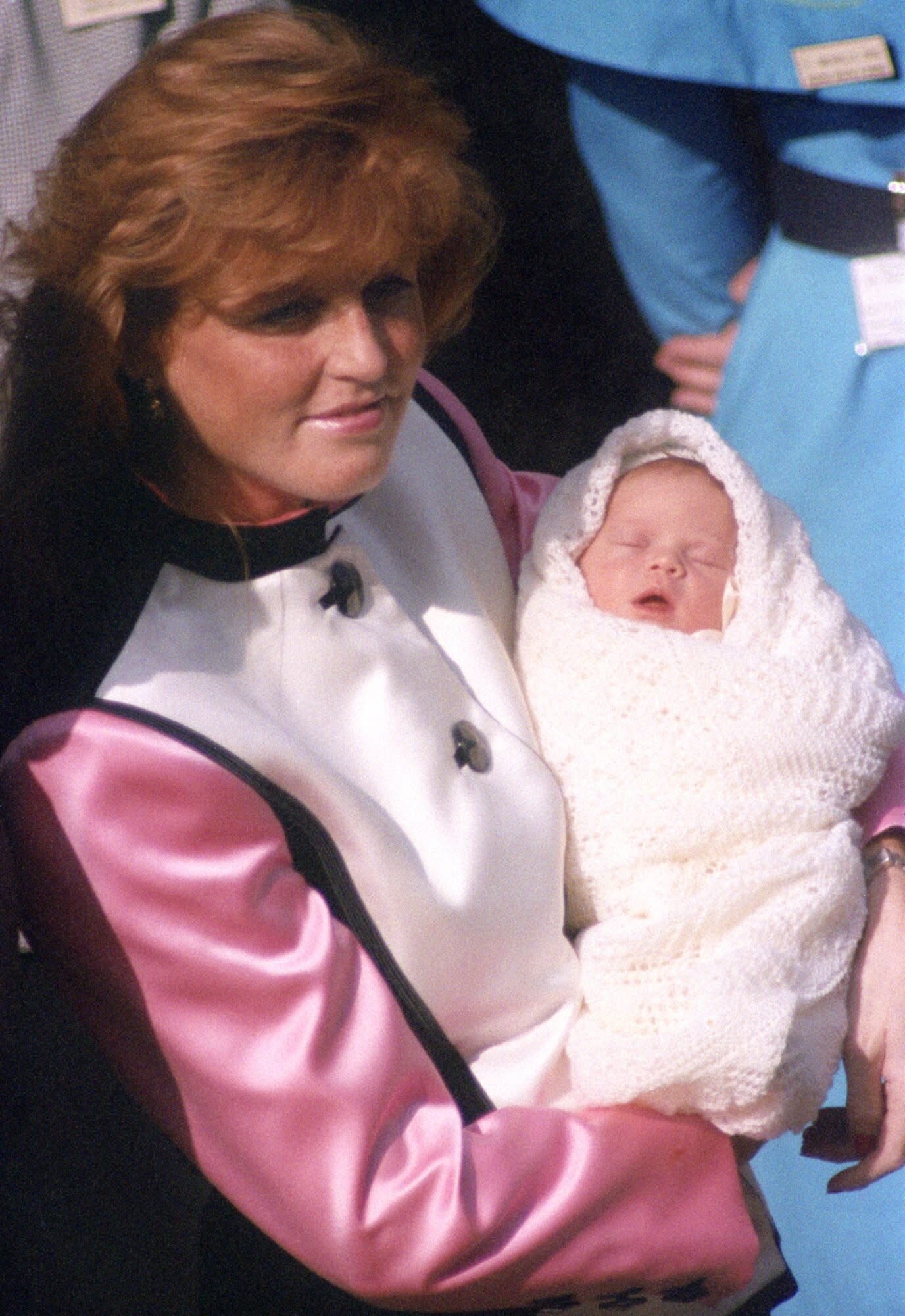 See Princess Eugenie as a Baby Leaving the Same Hospital ...