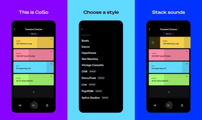 Splice CoSo enlists AI that will help you create music rapidly with samples