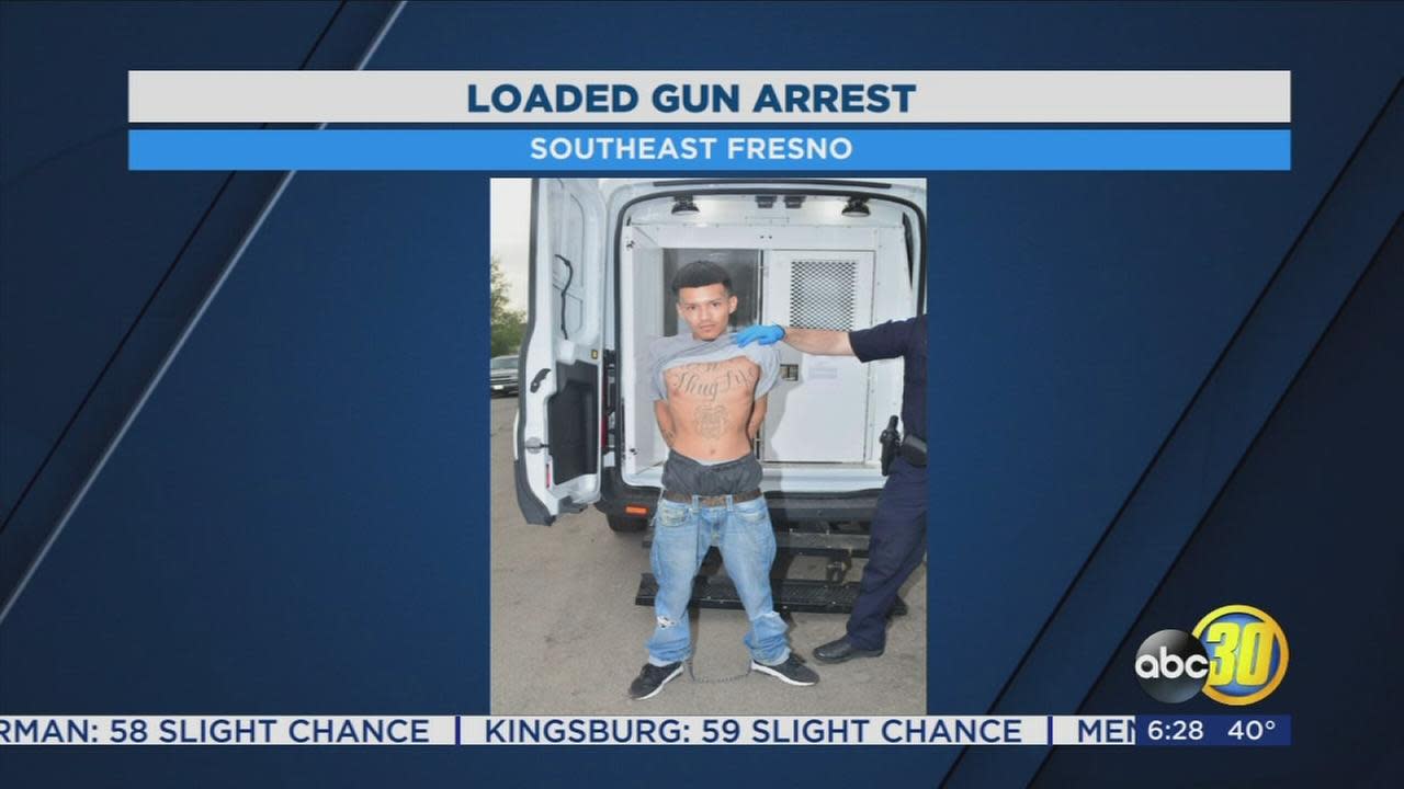 Bulldog Gang member arrested after police find loaded gun during