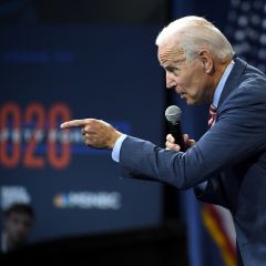 Joe Biden answers Donald Trump during campaign event in Nevada: 'I'm not going anywhere'